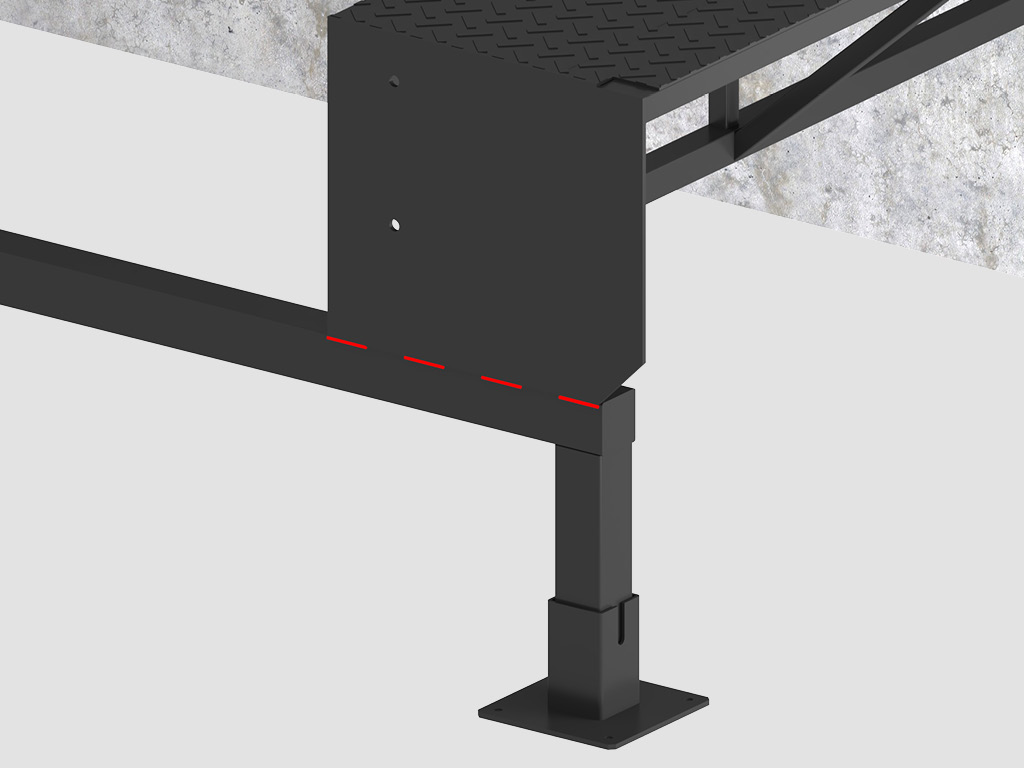 Исполнение под установку любого бампера (на выбор).